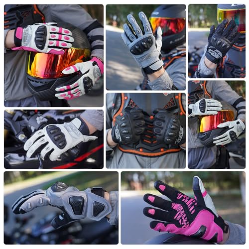 SPS 4 Winter Unisex Touchscreen Road Racing Motorcycle MTB Sports Gloves Also fit BMX MX ATV Mountain Bike Bicycle Cycling Off