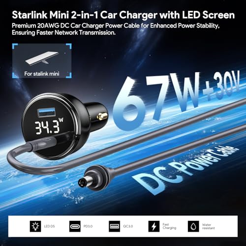 Starlink Mini Car Adapter