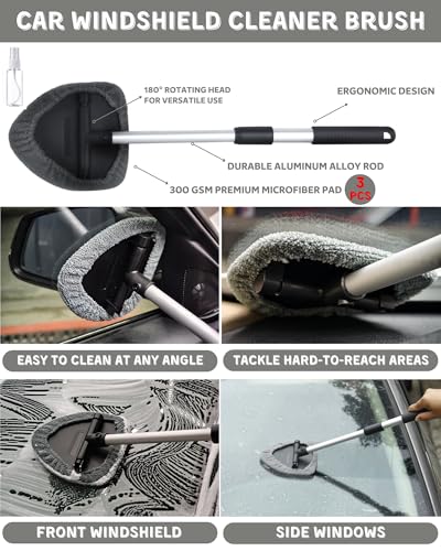 18Pcs Professional Car Interior Detailing Kit All