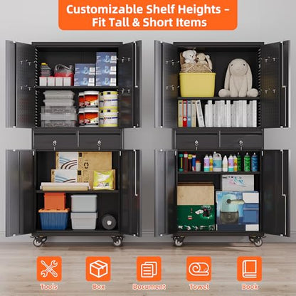 Garage Storage Cabinet with 2 Drawers