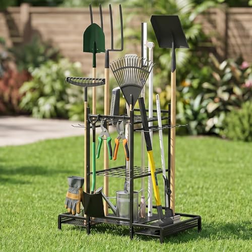 Organizer Yard Tool Storage Rack
