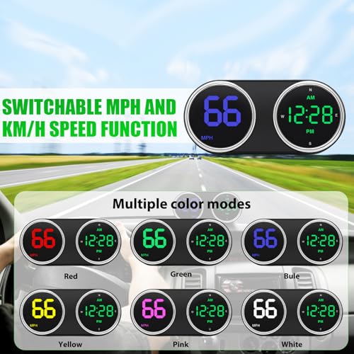 GPS Digital Speedometer for Car MPH