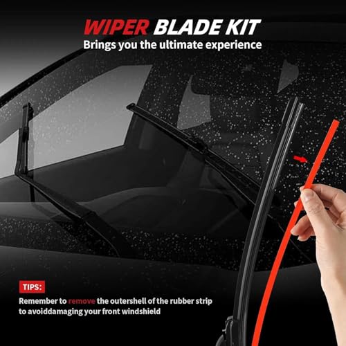 Windshield Wiper Blades Replacement for 2022 2023 2024 2025 Chevy Equinox All (3 Count)