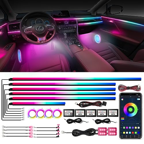 Dreamcolor Acrylic Ambient Lighting Car Lights