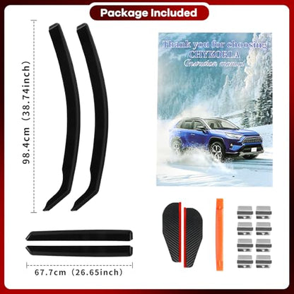 in Channel Window Rain Guards Fit for Hyundai Tucson 2016