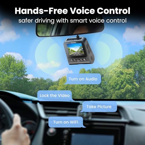 4K Dash Cam Front and Rear