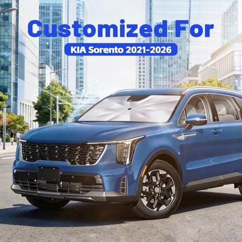 Car Windshield Sun Shade Umbrella for Kia Sorento 2021