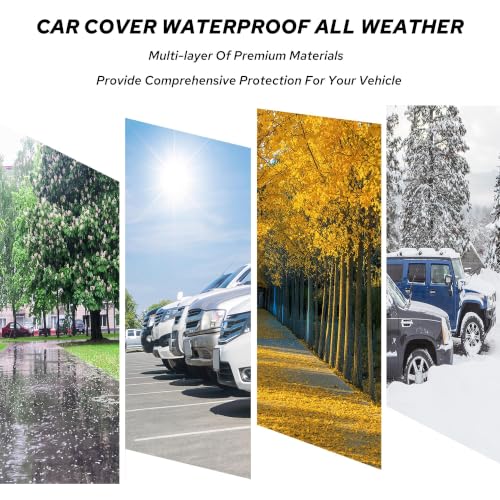 Car Cover Waterproof All Weather for SUV