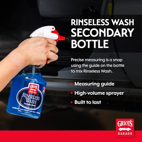 Rinseless Wash Secondary Bottle with Sprayer (35 Fl Oz)