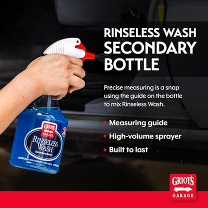 Rinseless Wash Secondary Bottle with Sprayer (35 Fl Oz)