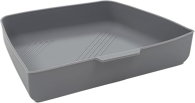 GGCLIMAX Car Organizer Rear Trunk Side Storage Box Compatible with Tesla Model X 2022-2023 Silicone Trunk Organizer Bins Black/Gray 3 Positions: Left Upper/Right/Left Under(Right Grey)