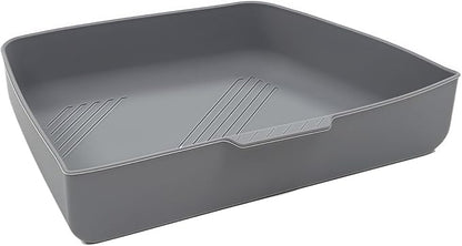 GGCLIMAX Car Organizer Rear Trunk Side Storage Box Compatible with Tesla Model X 2022-2023 Silicone Trunk Organizer Bins Black/Gray 3 Positions: Left Upper/Right/Left Under(Right Grey)