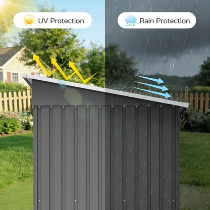 6' x 4' Outdoor Storage Shed