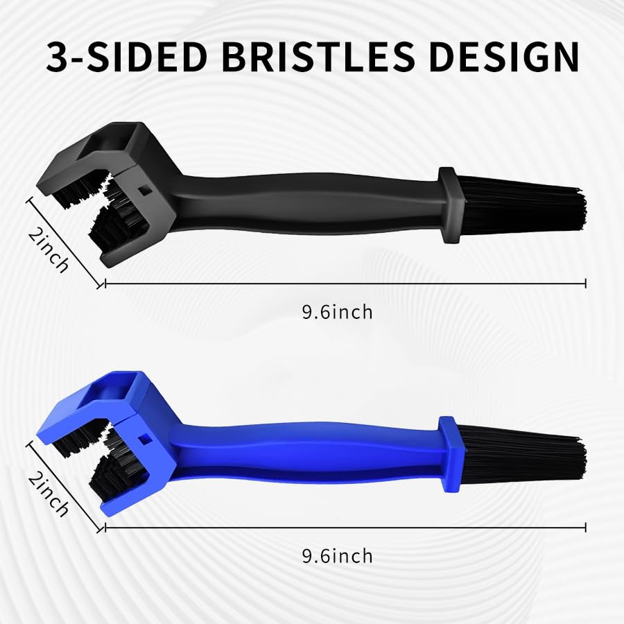 MotorcycleBicycle Chain Cleaner and Gear Cleaning Tool