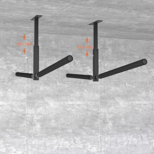Double Ladder & Kayak Ceiling Storage Rack
