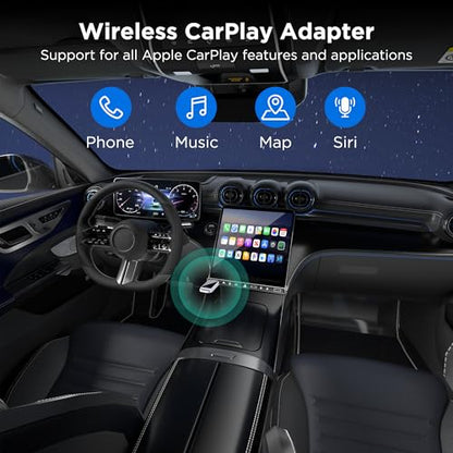 Wireless CarPlay Adapter 2024 Upgrade