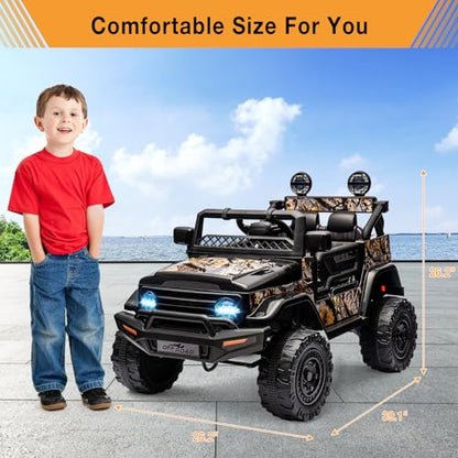 12V Kids Ride On Truck Car with Remote Control