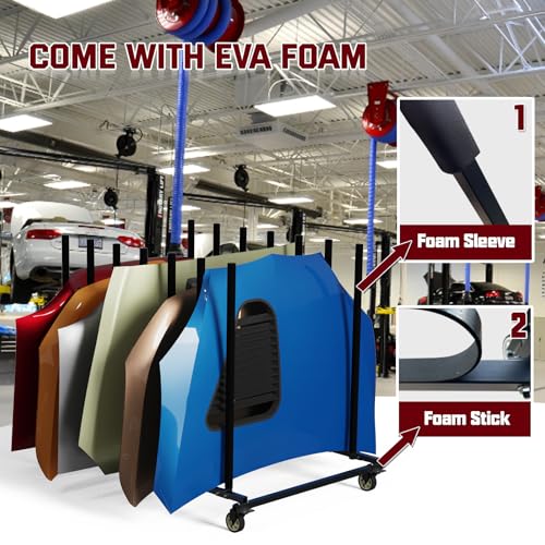 Vehicle Hood Storage Cart (6 Count)