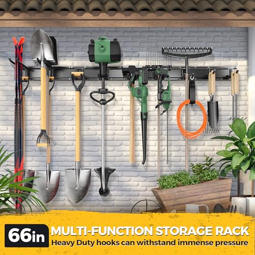 66" Garage Tool Organizer Wall Mount