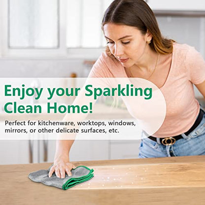 Glass Polishing Streak Free Miracle Cleaning Cloth (6 Count)