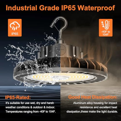 12Pack UFO LED High Bay Light 200W