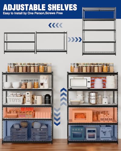 5 Layer Heavy Duty Metal Storage Rack