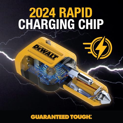 Heavy Duty USB + USB C Car Charger Adapter
