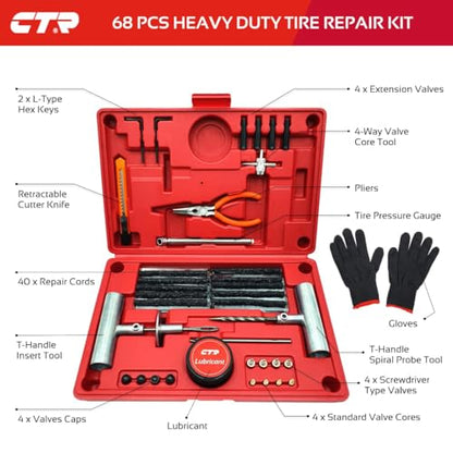 Heavy Duty Tire Plug Kit