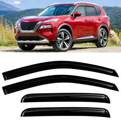 4PC Window Rain Guards fit 2009 (4 Count)