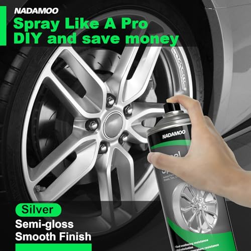 Silver Spray Paint for Wheels (13 Ounce)