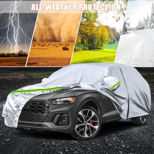 6 Layers Silver Waterproof Car Covers Replace for 2009