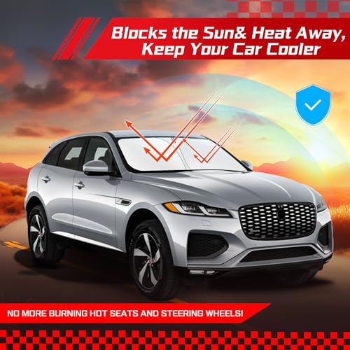 Windshield Sun Shade for Jaguar F