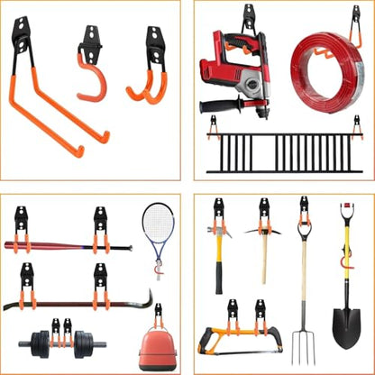 30 Pack Heavy Duty Steel Storage Hooks (30 Count)