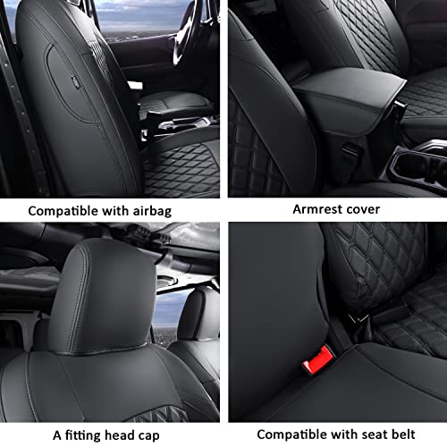 Wrangler JL Seat Covers Custom Fit for Jeep Wrangler (4 Count)