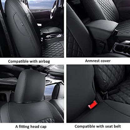 Wrangler JL Seat Covers Custom Fit for Jeep Wrangler (4 Count)