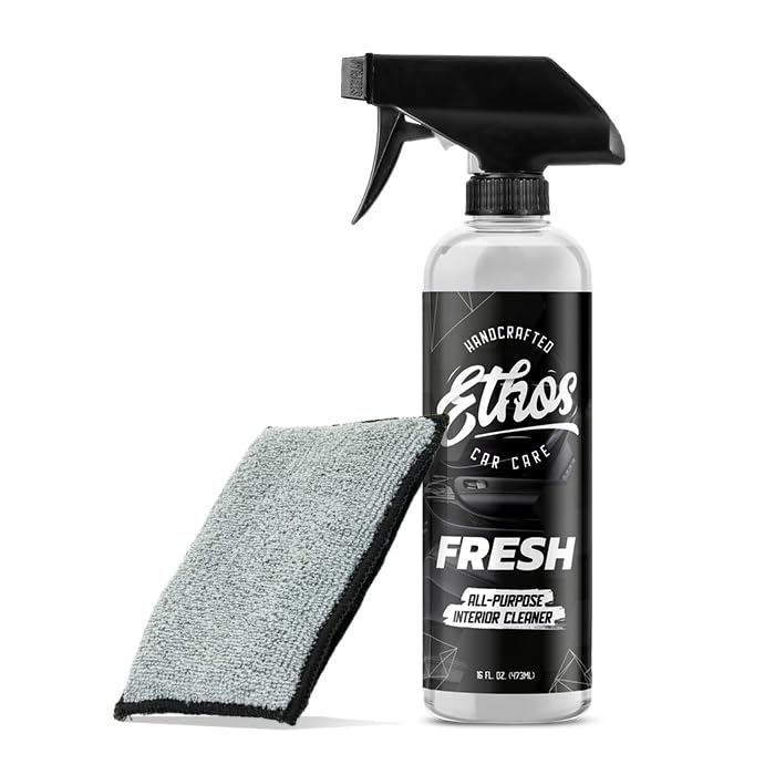 Ethos FRESH All Purpose Interior Cleaner Car Detailing Kit (16 Fl Oz)