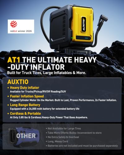 26000mAh Heavy Duty Tire Inflator