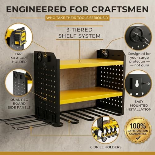Power Tool Organizer Wall Mount