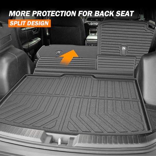 Floor Mats Cargo Mat Set for Honda CR (9 Count)
