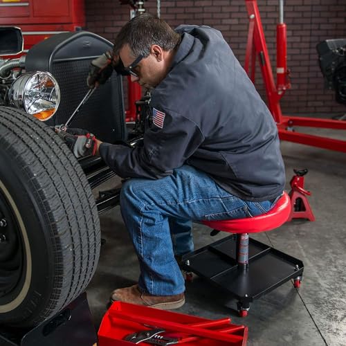 TR6350 Torin Rolling Pneumatic Creeper Garage