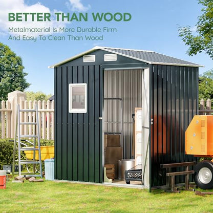 Outdoor Steel Storage Shed