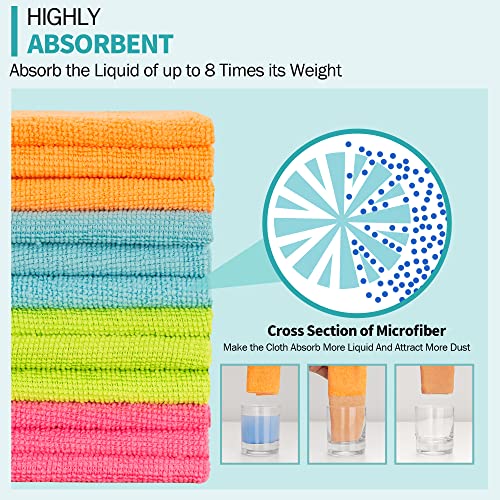 Microfiber Cleaning Cloth (12 Count)