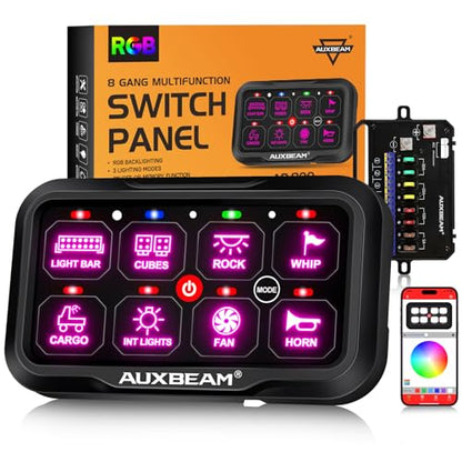 8 Gang Switch Panel Bluetooth RGB AR