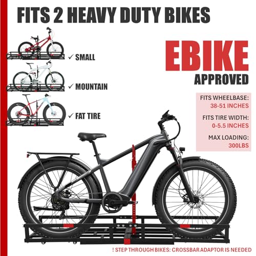 Hitch Mount Bike Rack for Ebike Heavy