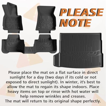 Floor Mats & Trunk Mat for 2025 2026 BMW X3 Accessories