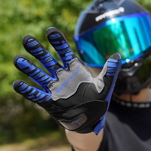 SPS 2 Unisex Touchscreen Road Racing Motorcycle MTB Sports Gloves Also fit BMX MX ATV Mountain Bike Bicycle Cycling Off