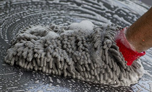 968801 Mothers Premium Chenille Car Wash Mitt
