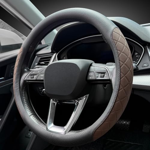 Nappa Leather Steering Wheel Cover