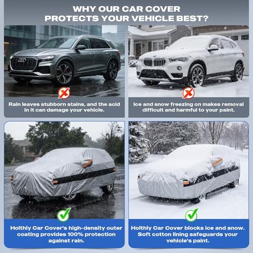 10 Layers SUV Car Cover Custom Fit for Ford Escape