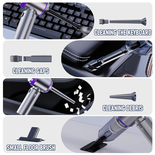 Car Vacuum Cordless Mini Handhled 4